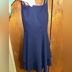 Altar’d State Navy Blue Dress